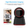 Docooler Desktop Barcode Scanner, Automatic Omnidirectional Desktop Barcode Scanner, Hands-free