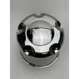 Incubus Chrome 8 Lug Push Thru Wheel Center Cap PCW-131CAP2 IA15-1