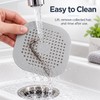 Silicone Drain Hair Catcher for Sink & Shower – Flexible