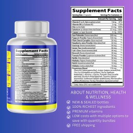 Pelican Vitamins URO DOC- Prostate & Urinary Support- 2 Bottles- 120 Capsules