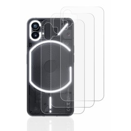 Savvies Pack of 6 Screen Protectors for Nothing Phone (1) (Back) Screen Protector Film Ultra Transparent