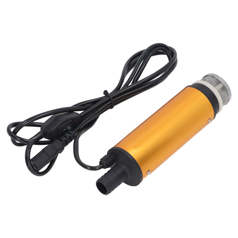 Electric Fuel Pump Universal Stainless Steel Oil Transport Device Mini