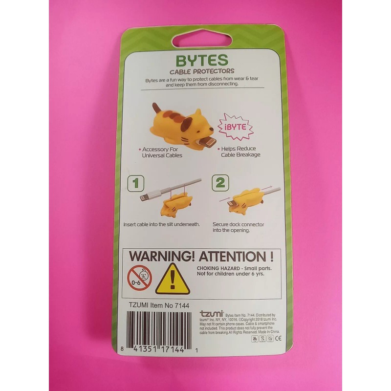 Universal New Tzumi Cord Bytes Silicone Unicorn + Lizard Fitting