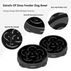 YINEYA 4 Cups Slow Feeder Dog Bowls Large Breed, Anti-Choking