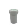 White Plastic Vials with Child-Resistant Caps, 20 Dram - 3