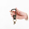 Masterpiece Carabiner Key Holder, Black