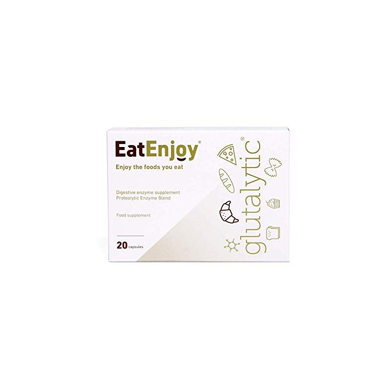 EatEnjoy Glutalytic - Gluten Intolerance Pills, Gluten Tablets, Capsules, Gluten