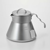 HARIO O-VCSM-50-HSV V60 Metal Coffee Server, 16.9 fl oz (500