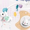 Hanging Rotating Rattles Remote Control Baby Musical Crib Mobile Projector