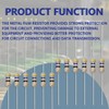 Innfeeltech 100 Pcs 1/4W 5% Tolerance 47 Ohm Carbon Film