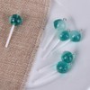 60Pcs Lollipop Resin Charms Transparent Lollipop Charms Candy Slime Beads