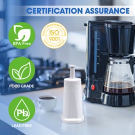 TÜV SÜD certified water filters for coffee machines replacement for SES008 SES810 SES880 SES920 SES980 SES990 not for SES875 4 pieces from EVERSPRING
