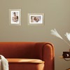 Toner Depot 2 Pack 4x6 Picture Frame, Quick-Change Photo Storage