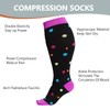 Abodhu Plus Size Compression Socks for Women& Men 15-20mmHg Wide