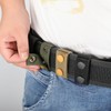 FRTKK Duty Belt Keeper with Double Snaps for 2¼" Wide