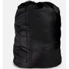 Black Heavy Duty Nylon Laundry Bags with Drawstring Slip Lock