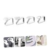 BIUDECO 4pcs Cartoon Tablecloth Clips Slip Fixing Clamps for Parties