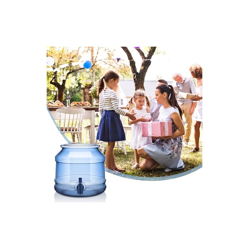 GlikCeil 5 Gallon Water Jug Dispenser Base with Spout for