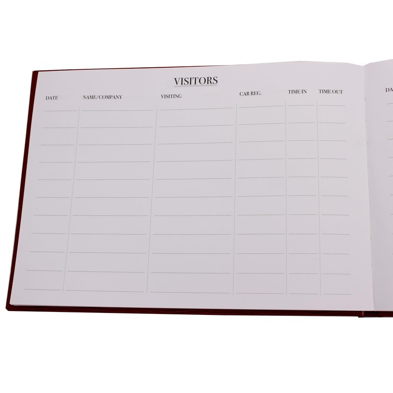 Delux Visitor Book 76 Pages for Business Office Hotels Guest