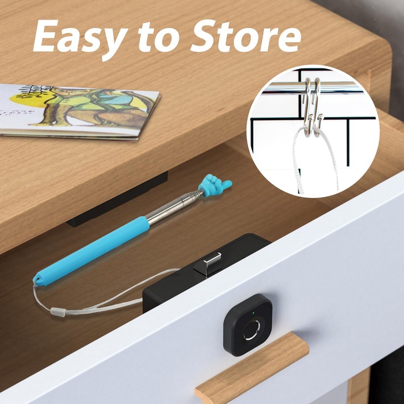 4pcs Telescopic Teachers Pointer, Pointer Sticks with Lanyard, Extendable Hand