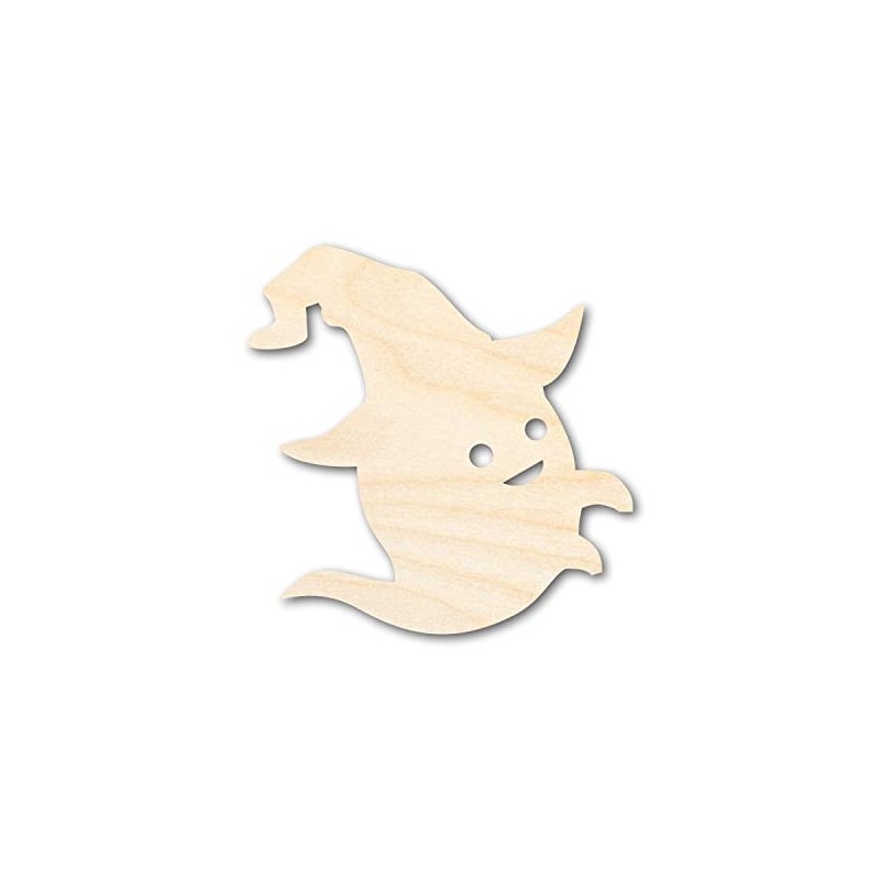 Unfinished Wood Wizard Ghost Shape Craft up to 46" 8"