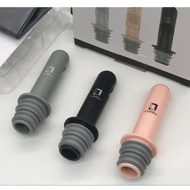 COSWE Non-Electric Bidet Peri Bottle, Travel Bidet Bottle for Women, Portable Bidets with Macaron Color for travel Orange (Grey+Black+Pink)