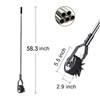 OPENROAD Wheeled Rotary Edger – Adjustable Stainless Steel Handle, Cushioned