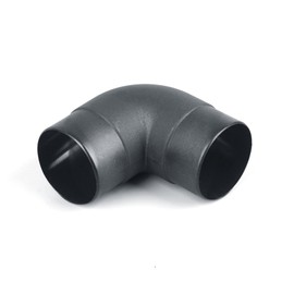 Tsudoku 60mm Car Air Heater Ducting Pipe Outlet L Shape Elbow Bend Pipe Exhaust Connector for Eberspaecher