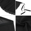 FOSDICK 2 PCS Ballet Wrap Skirt, Chiffon Ballet Skirts for