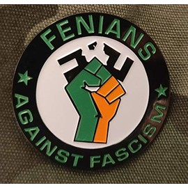 Fenians Against Fascism Enamel Pin Badge - FlagSuperstore