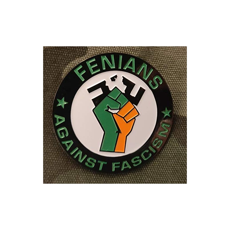 Fenians Against Fascism Enamel Pin Badge - FlagSuperstore
