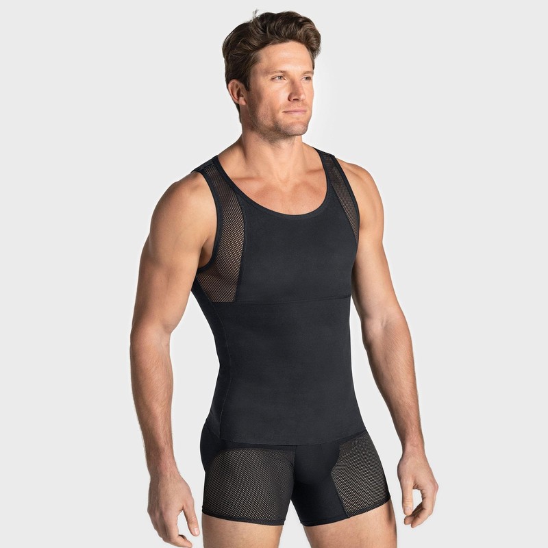 Leo Leo Stretch Cotton Moderate Compression Shaper Tank