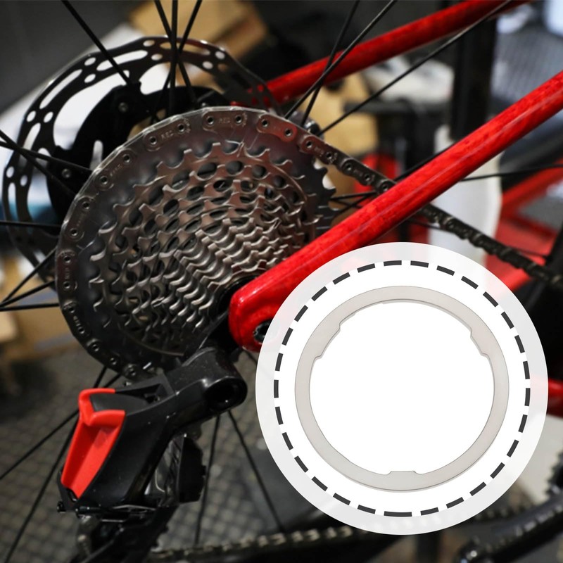 OTOTEC 4Pcs 1.8mm Cassette Freehub Spacer 40.5x35mm Compatible with Shimano