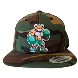 Unbranded CANELO TEDDY BEAR HAT CAMO EL CHAPO GUZMAN MEXICO HAT