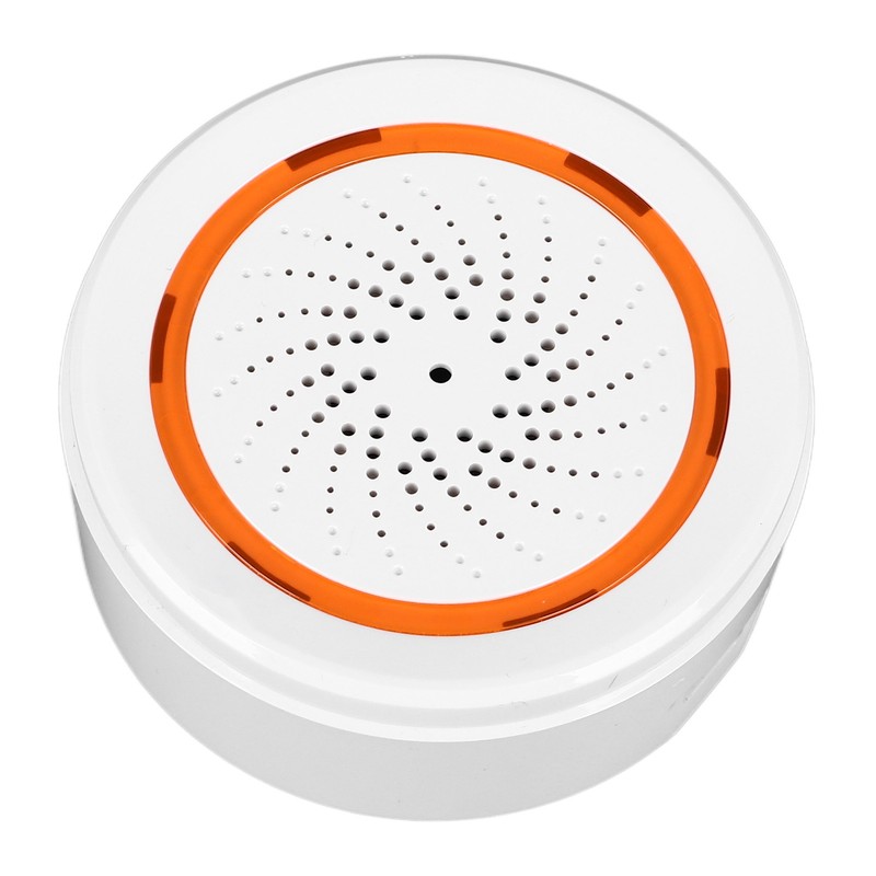 Smart Indoor Sound and Light Alarm USB Battery Dual Power