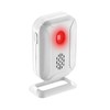 GREENCYCLE Motion Sensor Alarm Receiver, Pair with Magnetic Door Alarm