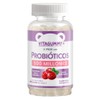 Gomitas V-PROB con probioticos sabor arandano, frasco con 60 gomitas