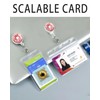 IAMRAVER 2 Pack Retractable Badge Holders Cute Badge Reel Badge