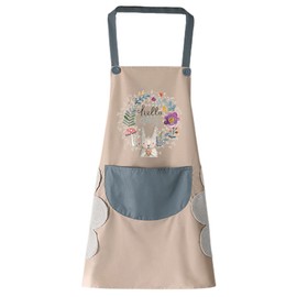 FAIRYGATE Kitchen Aprons For Women Women's Gardening Apron Adjustable Adult Child Aprons with Pockets Cooking Baking Painting for Women A1818