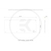 Odestar EK Water Blocks Classic GPU Backplate RX 6800/6900 Plaque