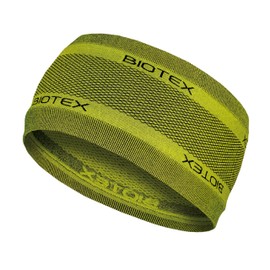 BIOTEX Fascia Tergisudore Unisex per Ciclismo e Running, Ideale per qualsiasi Sport, Intimo Tecnico Sportivo, Lime