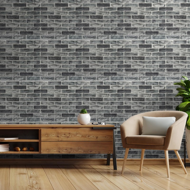 Art3d 52.5 Square Feet (Pack Of 10) Wall Panel Brick,