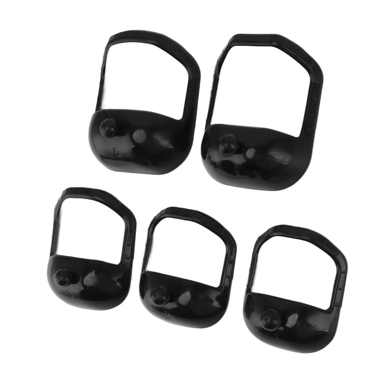 15pcs Beard Shaving Template 5 Size Precise Trimming Beard Shaping