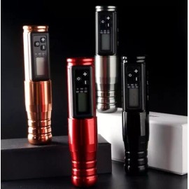 ybexp Archer Wireless Tattoo Rotary Pen Machine Precise Control Battery Coreless Motor - Black