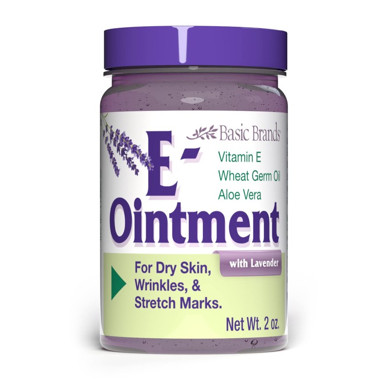 Basic Brands - Vitamin E Ointment with Lavender - 2oz
