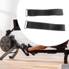 2 Pieces Exercise Bike Pedal Straps Adjustable Belts Portable Foot