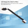 Shaft Rotating LCD Display Screen Hinge Flex Cable Camera Replacement