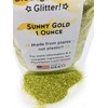 Sunny Gold Biodegradable Glitter 1 Ounce - Made from Plant