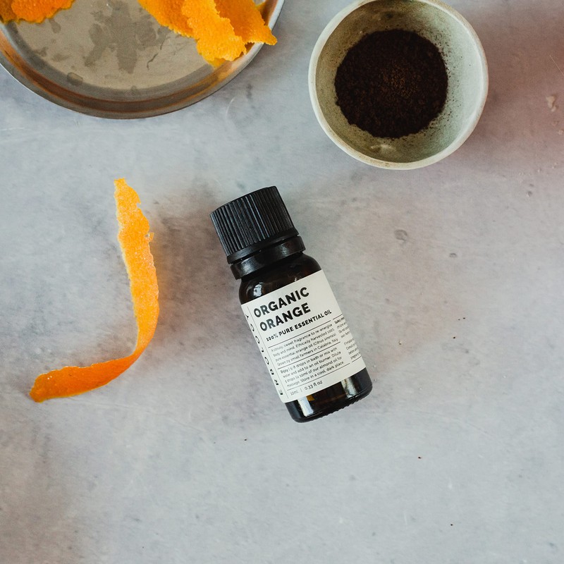 100% Organic Pure Orange Essential Oil 10ml - Clarity &