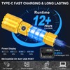 Flashlights High Lumens Rechargeable, 20000 Lumens Super Bright 1500 Meters